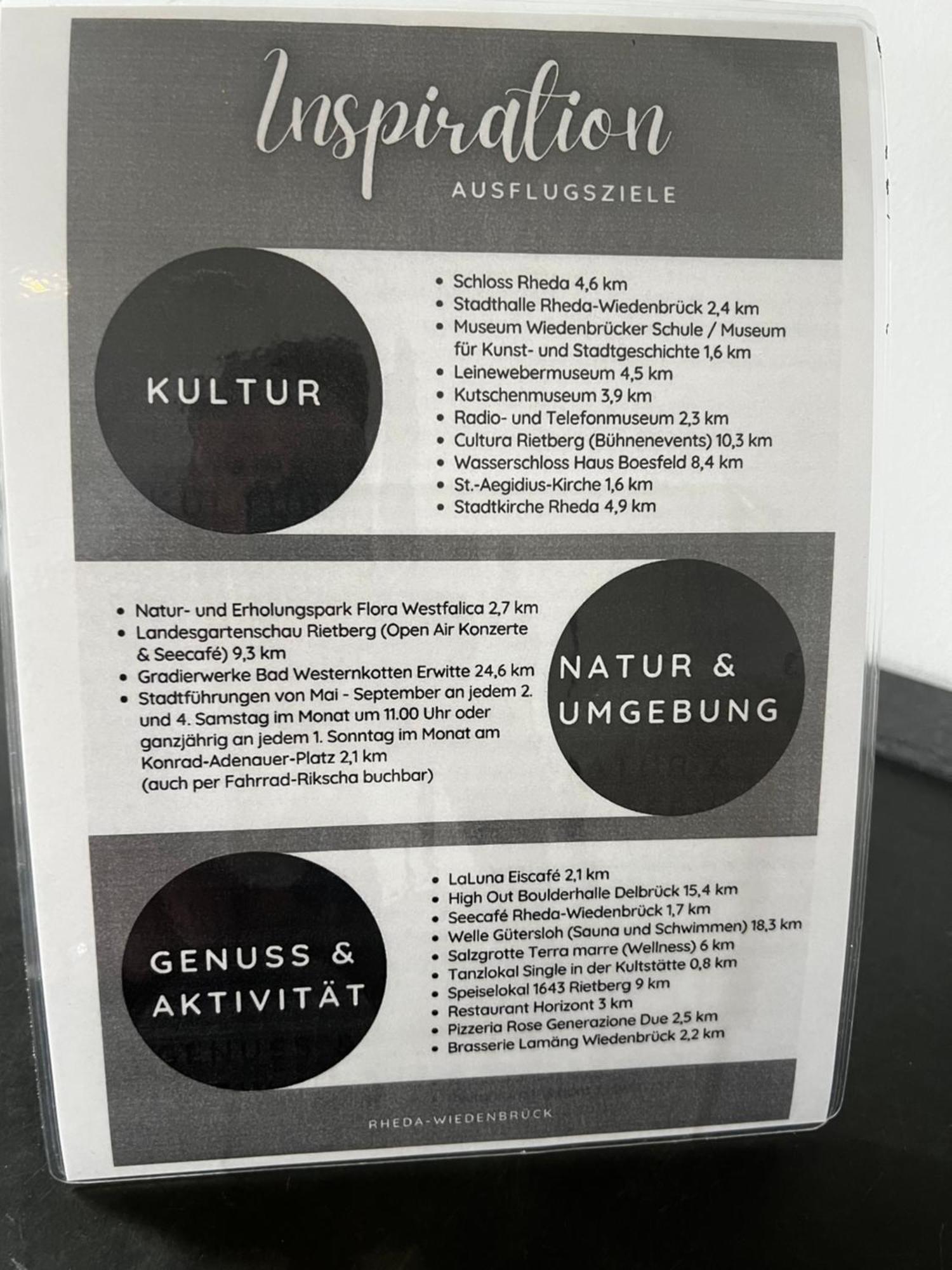 Stilvolle Studiowohnung Mit Sonnenterasse Rheda-Wiedenbrück Eksteriør bilde